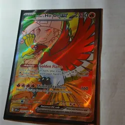 Pokemon TCG Ethan's Ho-oh EX DRI 209/182 Full Art Holo EX 230 HP - Image 1