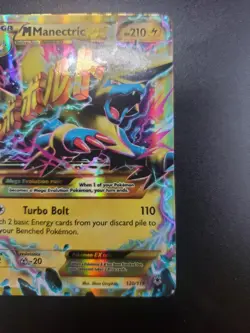 M Manectric EX Full Art Secret Rare Holo Pokemon Card XY Phantom Forces 120/119 - Image 5