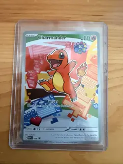Charmander Pokemon MEP 038 First Partner Illustration Rare Promo - Image 1