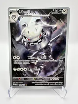 Steelix 150/132 Me01: Mega Evolution Holo Pokemon Near Mint - Image 1