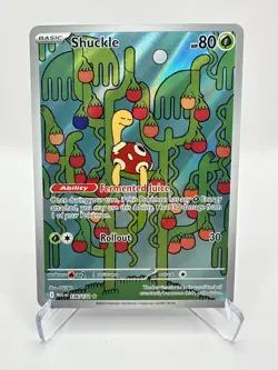 Shuckle 136/132 Me01: Mega Evolution Holo Pokemon Near Mint - Image 1