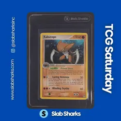 2007 POKEMON EX POWER KEEPERS #10/108 KABUTOPS HOLO RARE - Image 1