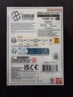 Gundam Card Game Beta Edition ENGLISH Booster Box SEALED - Image 3