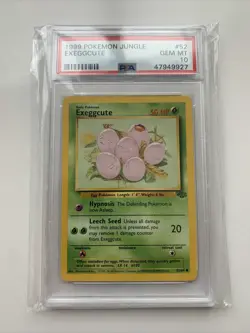 Pokemon TCG Exeggcute 52/64 PSA 10 Gem Mint - Image 1