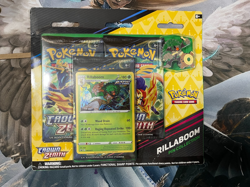 Pokemon "Crown Zenith" Sealed Booster 3-Pack X1 - Image 1