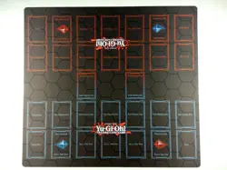 Ygomat 2-Player Master Rule 4 Card Link Zones Custom Playmat TCG CCG Duel Mat - Image 1
