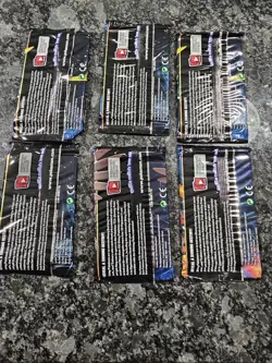 Lot Of 6 Pokemon Shining Fates Packs Factory Sealed From Tin, TIN Included! - Image 2