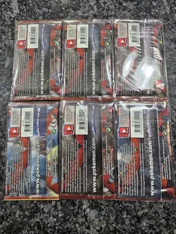 Lot Of 6 Pokemon Sun & Moon Crimson Invasion Booster Packs Factory Sealed - Image 2