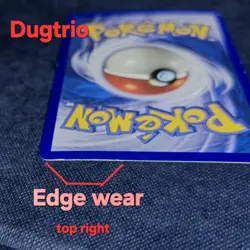Dugtrio 010/165 Holo Rare (Big Bubble) - Pokemon TCG Expedition Base Set, 2002 - Image 3