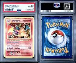 2016 POKEMON XY EVOLUTIONS #11 CHARIZARD-HOLO PSA 8 - Image 3