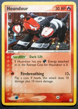 Houndour 60/109 Reverse Holo Stamped - Pokemon TCG Team Rocket Returns 2004 - Image 1