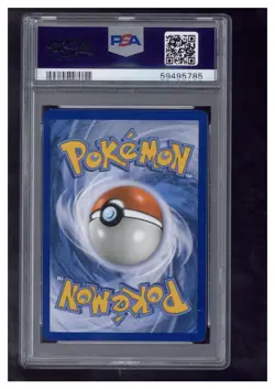 2017 Pokemon Sun & Moon Shining Legends 27 Shining Volcanion-Holo PSA 9 - Image 2