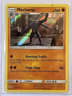 Pokemon TCG Detective Pikachu Machamp 13/18 Holo NM/Mint - Image 1