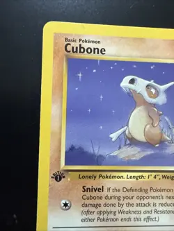 Pokemon TCG Cubone 1st Edition Jungle Set 50/64 Vintage WOTC - Image 2
