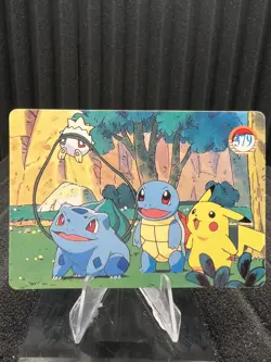 Pokemon Vintage Pocket Monsters Vending HOLO Prism Sticker 1999 Nintendo Japan - Image 2