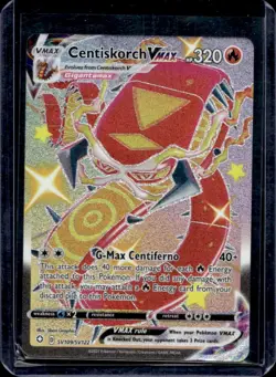 2021 Pokemon SWSH Shining Fates Centiskorch VMAX Shiny Vault #SV109/SV122 - Image 1