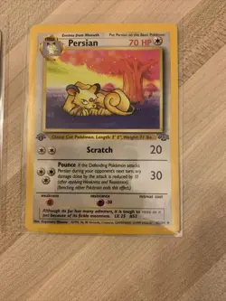 Pokemon TCG Persian Jungle 42/64 Regular 1st Edition Uncommon 2 Card LOT - Image 3