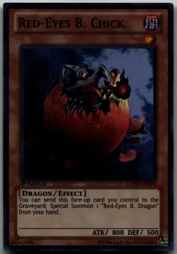 Red-Eyes B. Chick Super Rare Legendary Collection 4: Joey's World LCJW-EN038 LP - Image 1