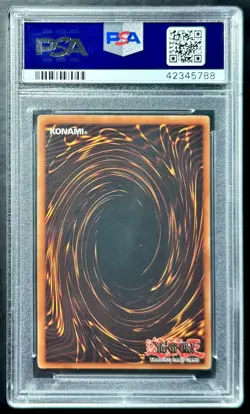 2002 Yugioh Metal Raiders THOUSAND DRAGON MRD-143 REVERSE FOIL ERROR PSA 10 Gem - Image 2