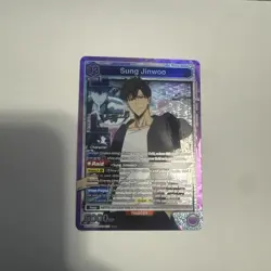 SUNG JINWOO SR UE17BT/SLG-1-022 UNION ARENA SOLO LEVELING NM - Image 1