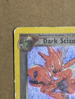 Pokemon TCG Dark Scizor Holo Rare Card 9/105 Neo Destiny Unlimited 2002 - Image 2