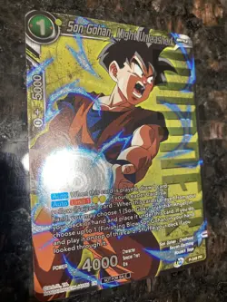 Son Gohan Might Unleashed P-349 WINNER STAMPED Dragon Ball Super Card Game | NM - Image 3