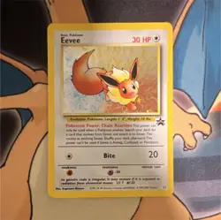 Pokemon Eevee Base Set Common 51/102 30 HP 1999 English TCG Card - Image 1