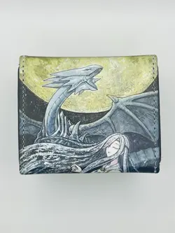 Yugioh Card Deck Box TCG Blue Eyes White Dragon Fit 100 Cards Magnetic - Image 2