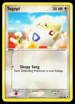 Togepi 78/101 Common Hidden Legends Pokemon Card - Image 1