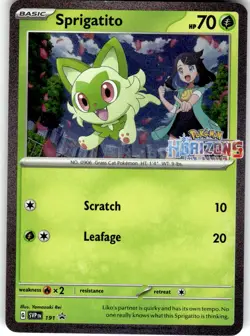 Sprigatito - Promo SV: Scarlet & Violet Promo Cards 191 LP - Image 1