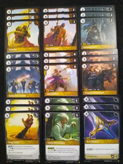 SPIRITFORGED - LEAGUE OF LEGENDS 414 CARDS (3X U/C/BATTLEFIELD/TOKEN)+6X RUNE - Image 2