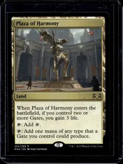 Plaza of Harmony 254/259 RNA Ravnica Allegiance Magic The Gathering MTG Card NM - Image 1