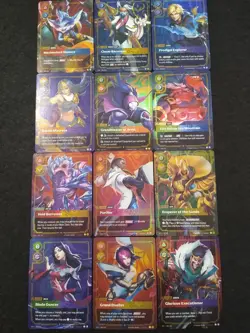 RIFTBOUND- SPIRITFORGED - LEAGUE OF LEGENDS-COMPLETE 12 CARD LEGENDS RARE FOILS - Image 1