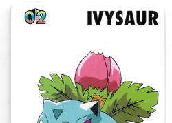 1998 KFC POKEMON CARD IVYSAUR NINTENDO - Image 2