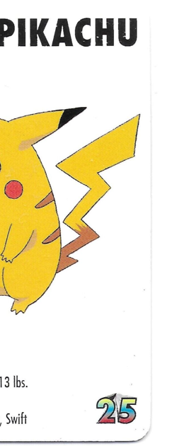 1998 KFC POKEMON CARD PIKACHU NINTENDO - Image 5