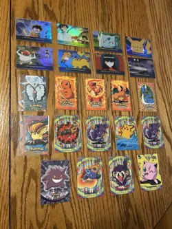 Topps Pokemon 22 Vintage Cards - Holo and non Holo - Image 1