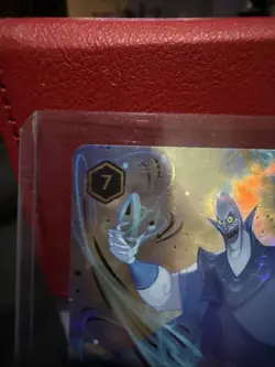 Disney Lorcana TCG Enchanted Hades Infernal Schemer Full Art Rare Card 237/204 - Image 2