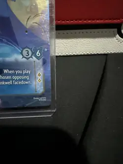 Disney Lorcana TCG Enchanted Hades Infernal Schemer Full Art Rare Card 237/204 - Image 5