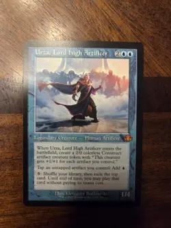 Urza, Lord High Artificer (Retro Frame) Dominaria Remastered Regular NM/M - Image 1