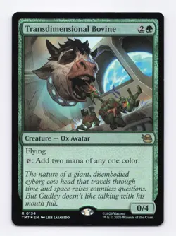 Transdimensional Bovine (Foil) 0134 (R) MTG Teenage Mutant Ninja Turtles (TMT) - Image 1