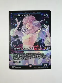 MTG Edge of Eternities Foil Starfield Vocalist Showcase - Image 1