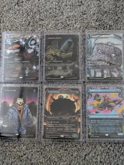 TMNT MTG Mythic Foil Lot Of 6: Technodrome, Undercity Sewers, Cytoplast - Image 1