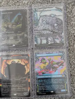 TMNT MTG Mythic Foil Lot Of 6: Technodrome, Undercity Sewers, Cytoplast - Image 3