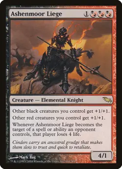 Ashenmoor Liege - NM - R - MTG - Image 1