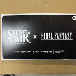 Magic the Gathering Secret Lair x Final Fantasy: Weapons EN (Non-Foil) SEALED - Image 1