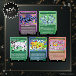 Crocodile Jackson's Monstrous Menagerie mtg secret lair foil IN HAND - Image 1