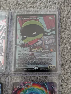 TMNT MTG Mythic Foil Lot (4) Doubling Season, Dark Leo Showcase, Brainstorm - Image 3