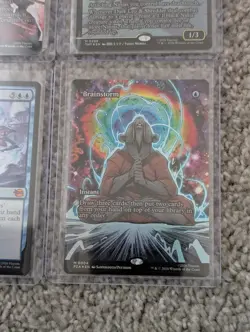 TMNT MTG Mythic Foil Lot (4) Doubling Season, Dark Leo Showcase, Brainstorm - Image 5