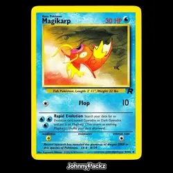 Magikarp 47/82 - 2000 Team Rocket Uncommon Unlimited - Pokemon Card LP - Image 1