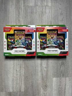 Lot of 2 Pokemon First Partner Illustration Collection *SEALED* - Image 1